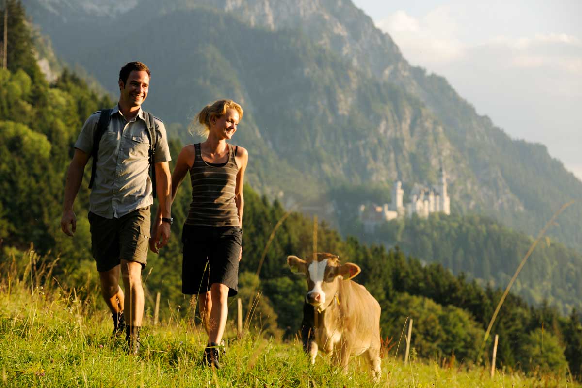 Wandern auf den Spuren des Märchenkönigs
